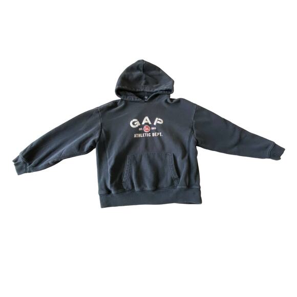 Gap Kids Navy Blue Hoodie Sweatshirt Boys L (10) - Picture 1 of 5